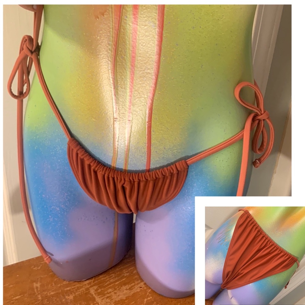 ABERCROMBIE & FITCH High Low Slink Bathing Suit Bikini Bottoms
